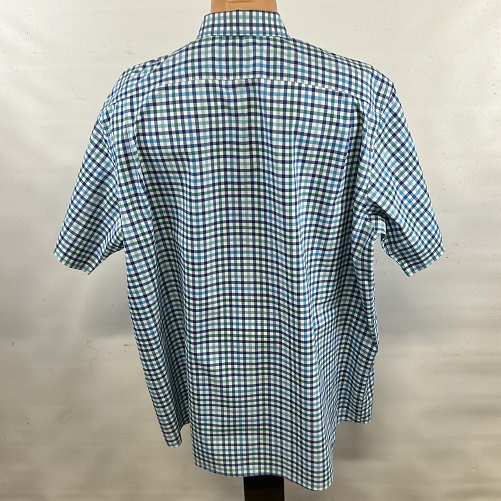L.L. Bean short sleeve button down collar shirt. XXL - Picture 6 of 7